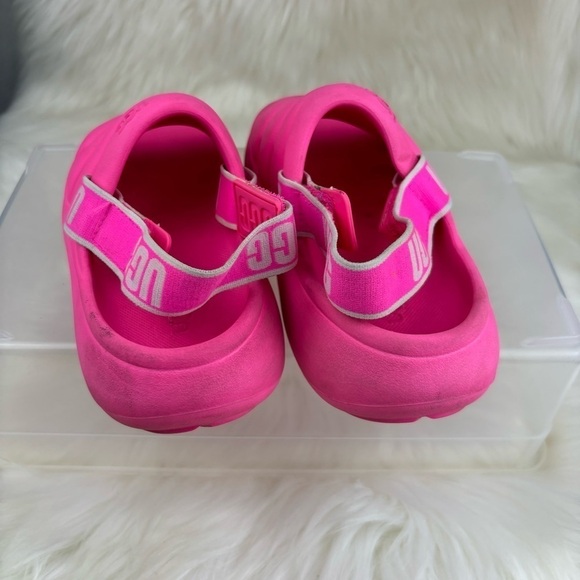 UGG SPORT YEAH SLIDE TAFFY PINK SANDALS SIZE K 13 - Picture 3 of 8